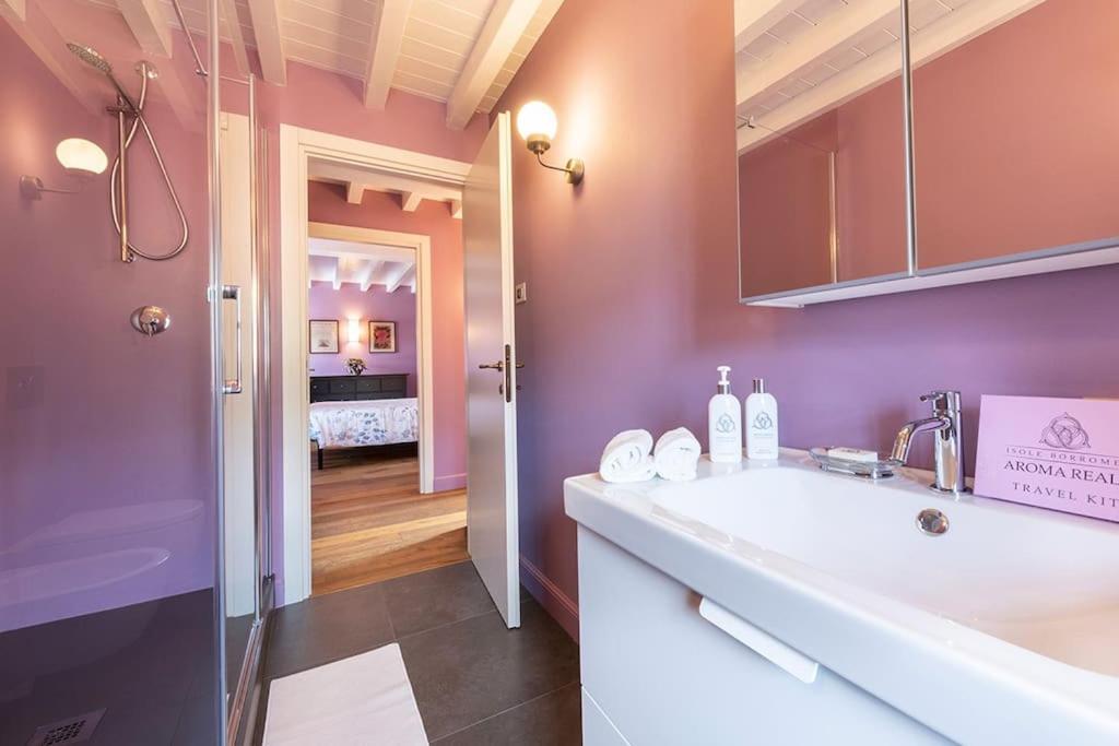 Isola Bella Apartments - Via Villa 28 สเตรซา ภายนอก รูปภาพ